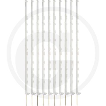 Horizont afrasteringspaal, kunststof ranger - hoogwaardig polypropyleen, 138 cm