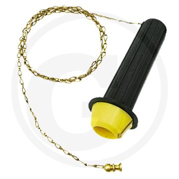 Afrasteringstester • met messing aardingsketting • 1 meter en grote controlelamp • waterdicht