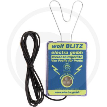 Led-wolfabwehrlicht mit 3 ultra-hellen blauen led´s