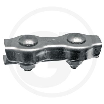 Draadverbinder duplex, verzinkt, voor draad tot Ø: 6 mm - weideafrastering