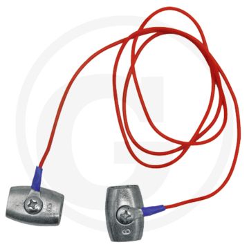Aansluitkabel stroomverbinder voor koord tot 6 mm - waterdicht