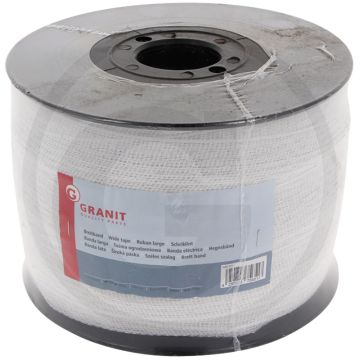 Schriklint 200m / 40mm - wit - 5,4 ohm/m