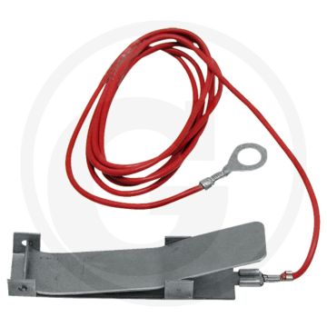 Aansluitkabel voor lint rvs, 1,30 meter, voor schriklint 10-40 mm - duurzaam en veilig