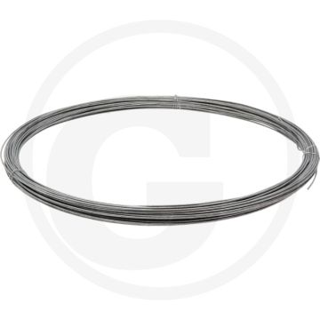 Gladde draad verzinkt, 3 mm in ringen van 5 kg van 85 meter - sterk en duurzaam
