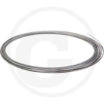Gladde draad verzinkt, 3,8 mm in ringen van 5 kg van 55 meter - sterk en duurzaam