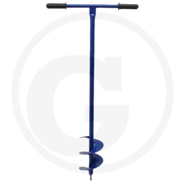 Grondboor met stang en oor, lengte 100 cm, Ø 15 cm