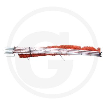 Elektro-afrastering euro-net mustang - 170 cm hoog, 25 m lang, 12 horizontale vlechten, 11 stroomgeleidend.
