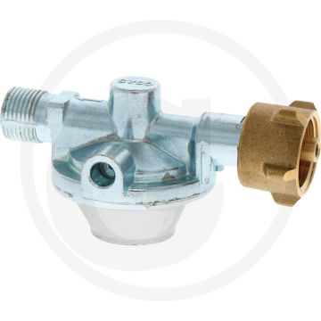 Gloria reduceerventiel 4 bar 3/8" links 8 kg/uur - passend voor thermoflamm "bio professional" - afb. nr.: 1