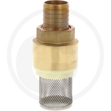 Horizont ansaugkorb mit ventil - kompatibel mit "polypump" serie, passend zum 7 mtr. schlauch, mit rückschlagventil