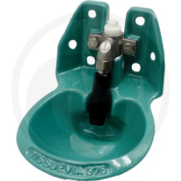 Abreuvoir Suevia mod. 375 en acier inoxydable, raccordement : r 3/4" en haut et en bas