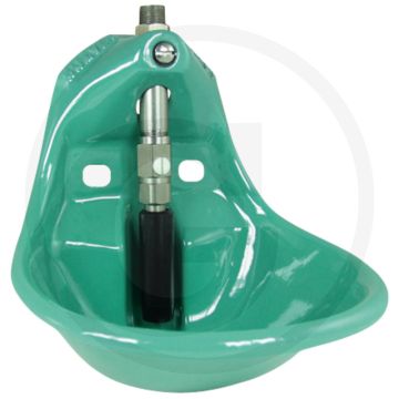Abreuvoir Suevia modèle 20 fonte, émaillé, acier inoxydable valve 1/2 - pour truies avec porcelets - box de mise bas