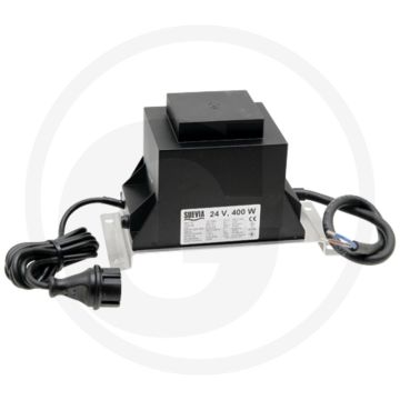 Suevia transformator 400 watt, 230/24 volt voor 4 drinkbakken - ip44 beschermingsklasse