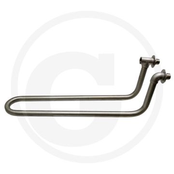 Suevia doorvoerbuis 3/4" met aansluiting voor grote uitloop-drinkbakken.