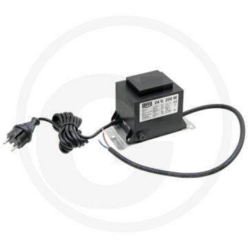 Suevia dubbele transformator 200 watt, 24 volt, voor 2 drinkbakken - waterdicht