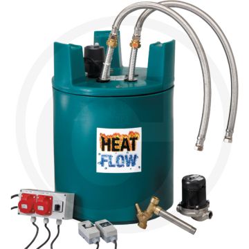 Suevia verwarmingsapparaat heatflow 3 kw, 400 w, maximaal 250 meter - efficiënte verwarming tot 12 kw