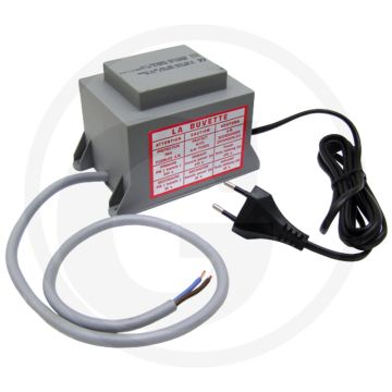 La buvette transformator 200 rvs, voor 4 drinkbakken - 200 watt