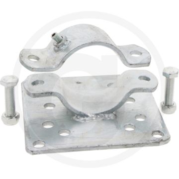 Suevia drinkbakhouder voor paalmontage Ø: 76 mm (2 1/2") passend voor model 10p, 12p, 19r, 20, 25r, 46, 115, 130, 340, 350, 1200 - duurzaam en veelzijdig