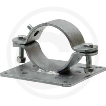 Suevia drinkbakhouder voor paalmontage Ø: 102 mm (3 1/2") passend voor model 10p, 12p, 19r, 20, 25r, 46, 115, 130, 340, 350, 1200 - duurzaam en veelzijdig