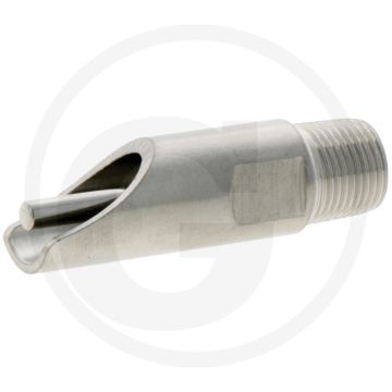 Drinknippel 3/8" rvs met zeefje voor biggen