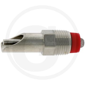 Drinknippel 3/8" rvs met zeefje voor fokvarkens