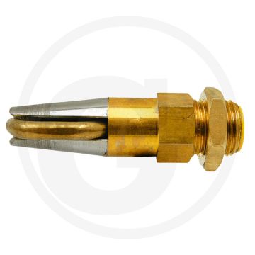 Drinknippel van rvs, voor biggen, nippel (inch): 1/2"