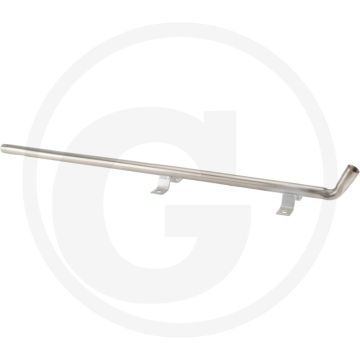 Rohr 750mm 1/2" oben ag unten ig 30° gebogen ein halter