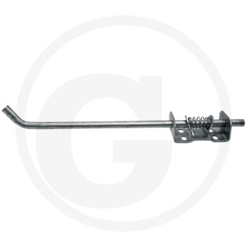 Nippelhouder 30°, lengte 620mm, rvs, traploos verstelbaar