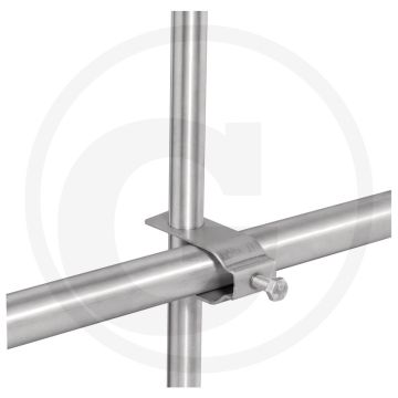 Rohrhalter verbindet 1/2" wasserrohr mit 3/4" bis 1" stahlrohr