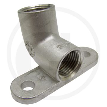 Suevia nippelhouder rvs 55mm gatafstand 15° hoek