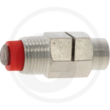 Drinkbaksproeier gelijk aan 580705 met sleuf, draad: 1/2"