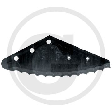Couteau avec revêtement dur d'une épaisseur de 6 mm