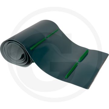 Pvc transportband 700 mm breedte 2,7 mm materiaaldikte zwart 4760 mm lengte