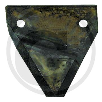 Mes links 3mm dikte - granit voermengwagen onderdeel