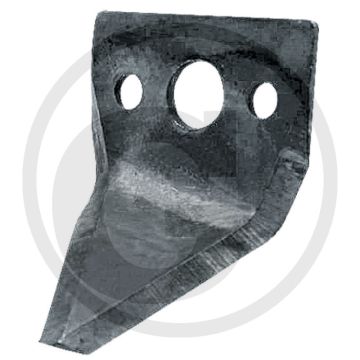 Mes links 3mm dikte - granit voermengwagen onderdeel