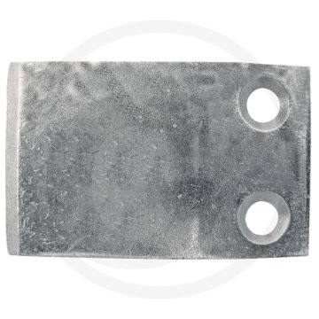 Drukplaat voor mes, 2-gaats - type: su 110h