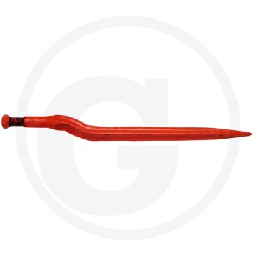Tand met bus en conische moer - lengte 670mm