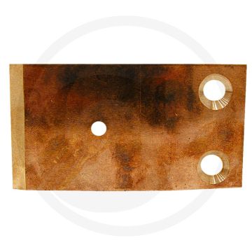 Aandrukplaat achter hc 1 - 110 x 60 x 4 mm