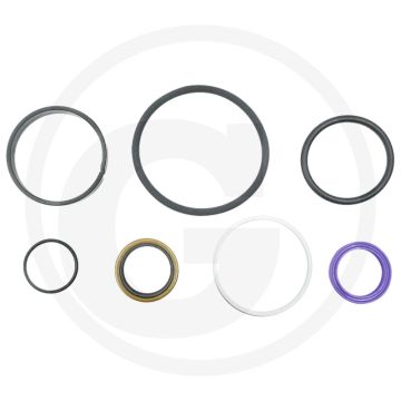 Afdichtset voor cilinder hp 1 - metaal strip, manchet, o-ring, zuigerafdichting