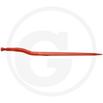 Shw shw tand met conische moer (nieuwe uitvoering) - gebogen, 45 mm