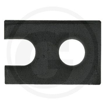 Gaffelstiftplaat type: uz 115, 145, 170, 195