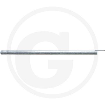 Tuyau d'aspiration 2 mètres, Ø extérieur : 150 mm, stahl / feuerverzinkt, épaisseur de paroi 1,2 mm