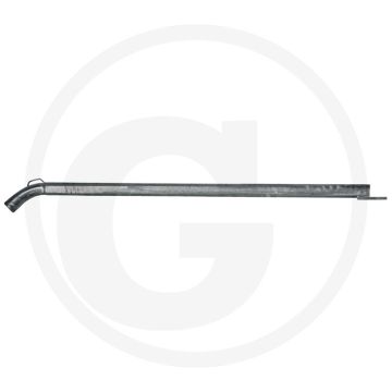 Aanzuigbuis met bocht 45° - buiten-Ø: 133mm, lengte: 2000mm