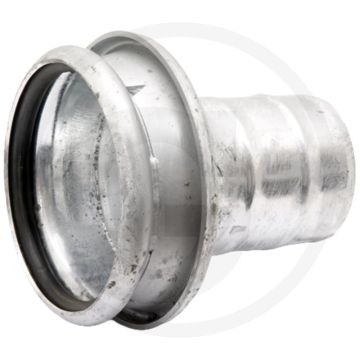 V-deel 6" voor snelkoppeling, met tule Ø 150 mm - passend voor: systeem bauer