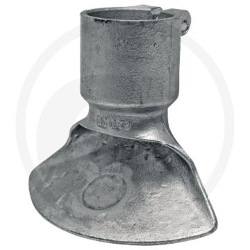 Breedverdelermondstuk - kop-Ø 60mm, leiding-Ø 67,3mm