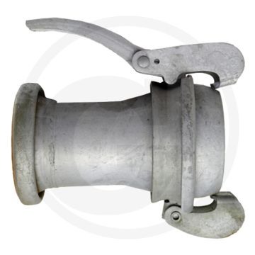 Verloopstuk 50mm / 2" x 300mm voor systeem bauer