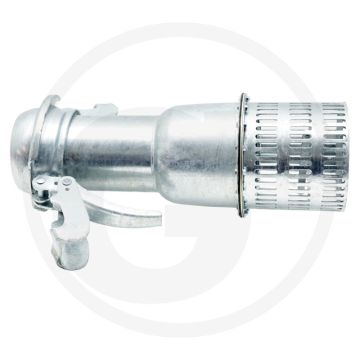 Zuigkorven met m-deel en voetklep - Ø 159mm / 6" - systeem bauer