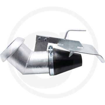 Exakt-verdeler passend voor perrot 6" sy - met v-deel, 200 mm breed verdeelblad