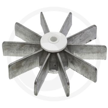 Schoepenwiel aluminium, 160 mm - passend voor systeem perrot