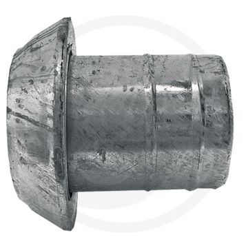 V-deel met slangtule Ø 50mm / 2" - passend voor systeem perrot