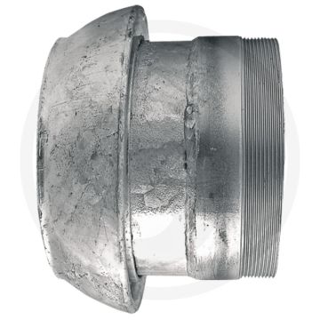V-deel met buitendraad Ø 50mm / 2"